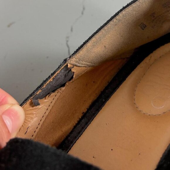 Franco Sarto Women's Black Loafers - Picture 6 of 8